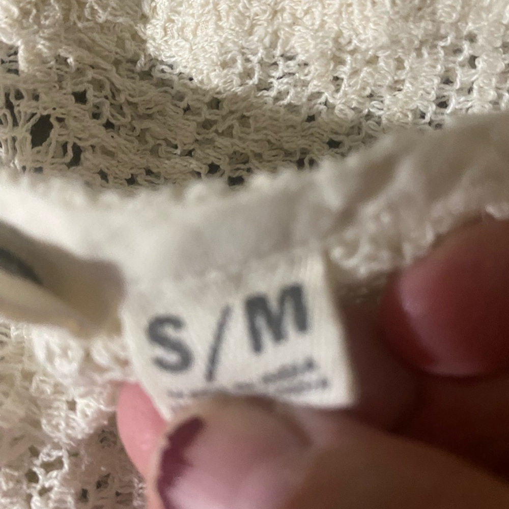 Lagaci Cream Lace Cover-Up - Picture 3 of 3